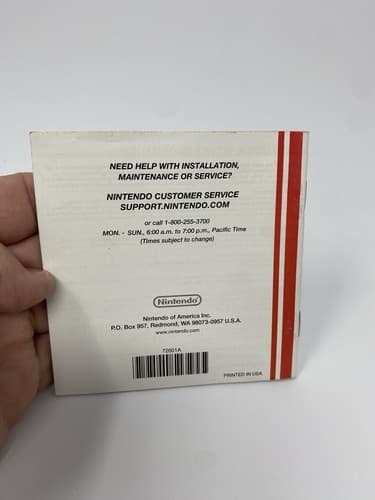 2011 Nintendo 3DS Mario Kart 7 Manual Only No Game Or Box — photo 2