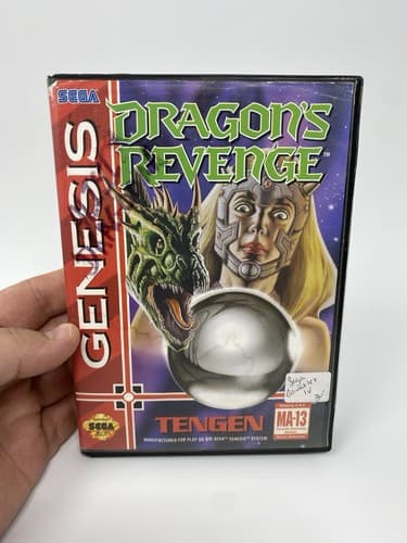Dragon's Revenge | Sega Genesis | Box Only No Game Or Manual Authentic