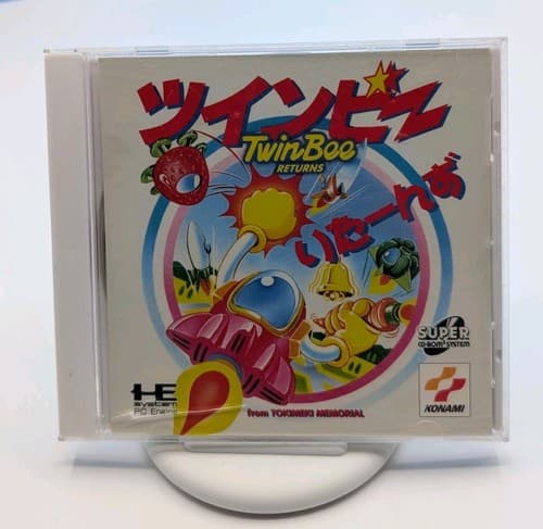 PCE Works Twin Bee for TurboGrafx/ PC Engine CD/ Analogue Duo/ Polymega