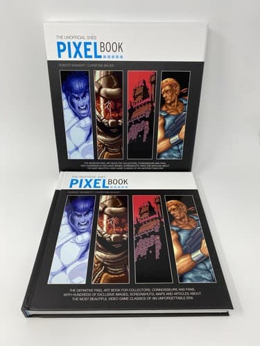 The Unofficial SNES Pixel Book [Bitmap Books] NEW Slip case Hardcover — photo 5