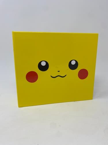 Pokémon Collection Holder Pikachu File Storage Yellow Binder Pokemon Center
