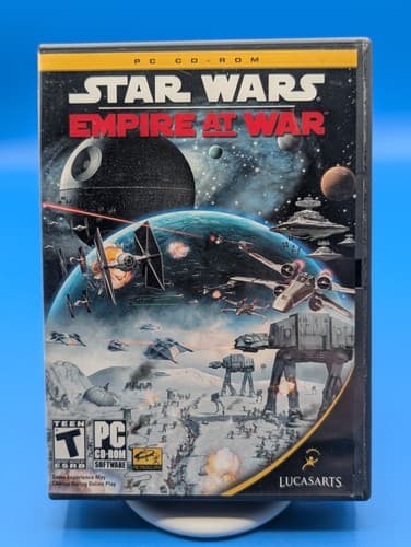 Star Wars: EMPIRE AT WAR w/Manual CIB Complete   (BUW60)