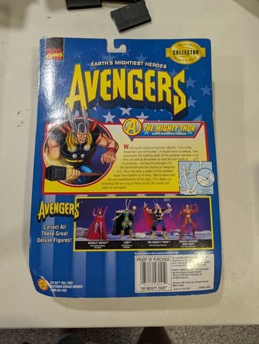 1997 Marvel Earth's Mightiest Heroes Avengers The Mighty Thor Action Figure -New — photo 2