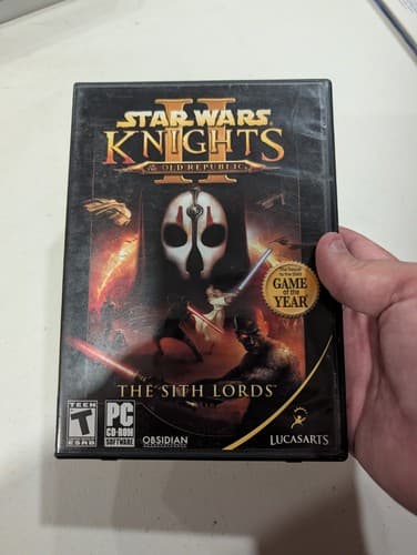 Star Wars: Knights of the Old Republic II - The Sith Lords (PC, 2005) Pre Owned