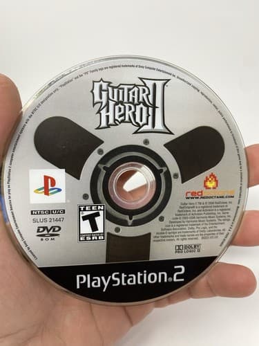 Guitar Hero II (Sony PlayStation 2 PS2, 2006)  DISC ONLY - Tested and Working