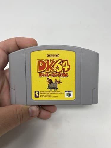 Donkey Kong 64 DK64 Nintendo 64 N64 Japan Import US Seller Tested