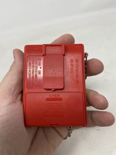 Power Rangers Pager Morpher Calling With Lights RED + Badge 1993 Saban TESTED — photo 8