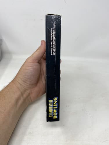 Championship Bowling Game NES Nintendo w/Rare Poster, Manual, Inserts Etc. — photo 2