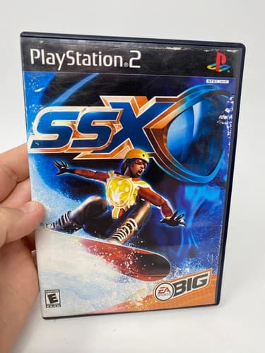 SSX Sony PlayStation 2, 2000 Game & Case No Manual Tested Authentic