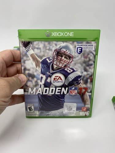 Madden NFL Game Lot of 4 (Microsoft Xbox One) 15 17 18 19 Brady Gronkowski OBJ — photo 5