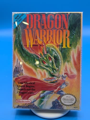Dragon Warrior Complete CIB Nintendo NES Game Box Manual - Tested