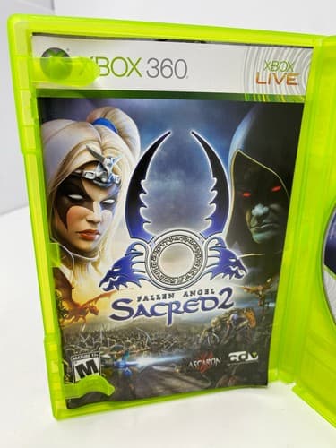 Sacred 2 Fallen Angel & Reckoning Microsoft Xbox 360 Video Game Lot of 2 CIB — photo 9