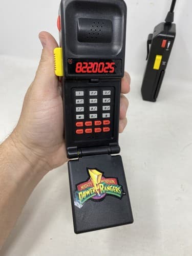 1994 Vintage Mighty Morphin Power Ranger Walkie Talkie Lot Of 2 — photo 6