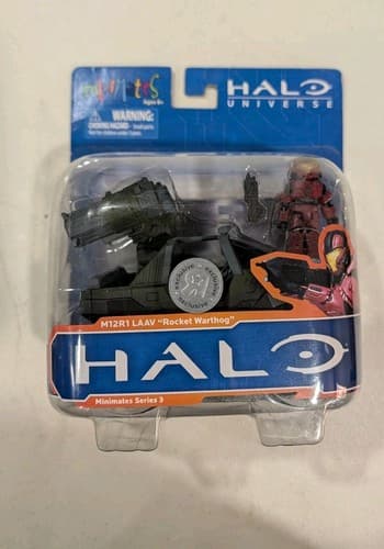 Halo Minimates M12R1 LAAV Rocket Warthog Series 3 Toys R Us Exclusive Brand New