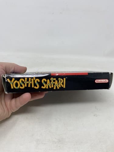 Yoshi's Safari (Super Nintendo Entertainment System, 1993) - Complete In Box!!! — photo 4