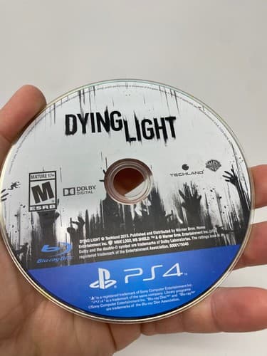 Dying Light (Sony PlayStation 4, 2015) PS4 Disc Only No game or Manual — photo 3