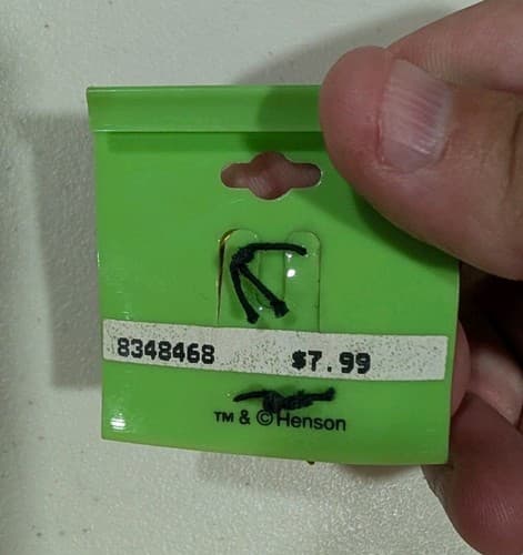 Vintage Kermit The Frog Christmas Gold Pin — photo 4