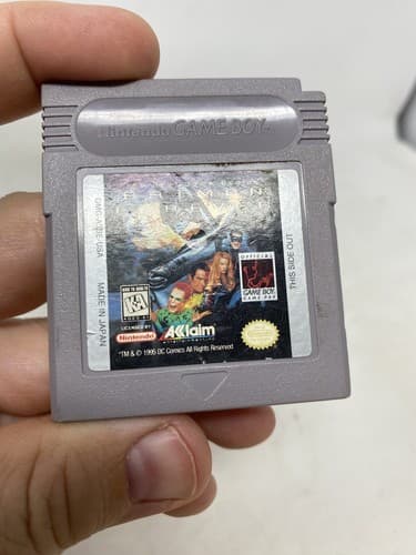 Batman Forever Nintendo Game Boy Cart Authentic Cart Only Loose Ships Fast — photo 2