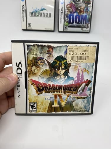 Nintendo DS Lot 5 CASES ONLY No Games Dragon Quest IX IV Final Fantasy III IV — photo 8