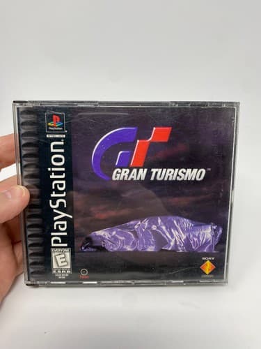 PlayStation 1 PS1 Grand Turismo Black Label CIB Both booklets Complete 1998