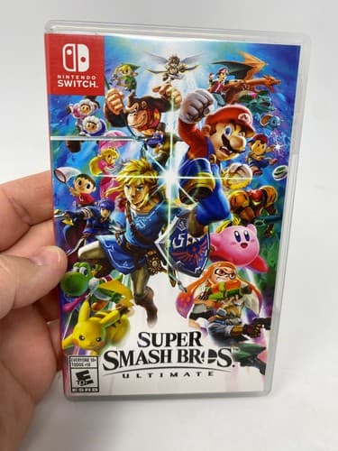 Super Smash Bros Ultimate Nintendo Switch Game Cartridge & Case USA