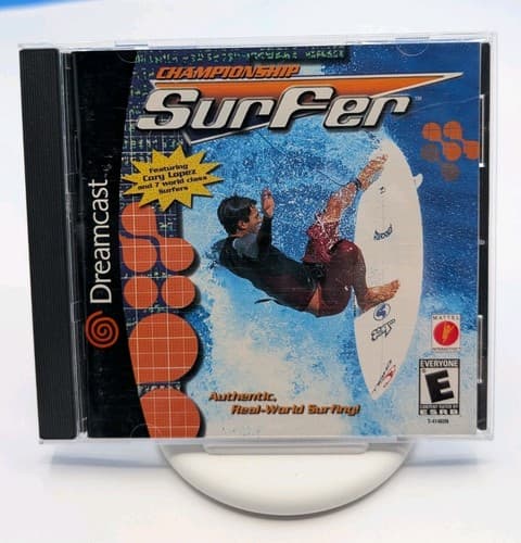 Championship Surfer (Sega Dreamcast, 2000) CIB Complete w/ Manual - Tested
