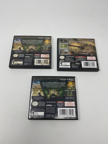 Call of Duty Modern 4 Warfare Mobilized (Nintendo DS) Lot Of 3 CASES ONLY — photo 2