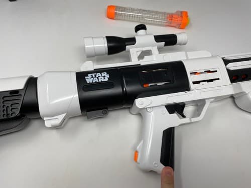 Lot of 2 STAR WARS Nerf Rival First Order Stormtrooper Blaster Rifle Gun Hasbro — photo 9