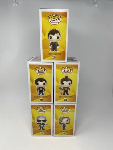 Funko Pop Doctor Who Eleventh Tenth River Song Guitar 220 221 236 296 357 Lot 5 — photo 9