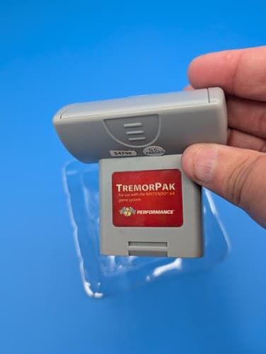 Performance Brand TremorPak Tremor Pak (Nintendo 64 N64) OEM Tested CIB Complete — photo 9