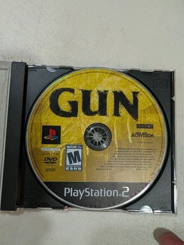 Gun PS2 (Sony PlayStation 2, 2005) DISC ONLY, Tested And Working 