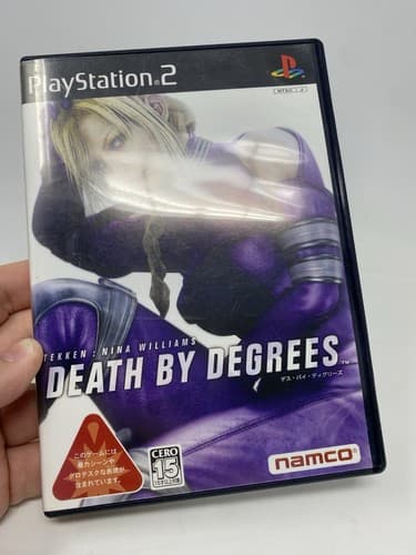 Namco Death By Degrees Nina Williams PS2 Game Used Authentic NTSCJ Rare — photo 3