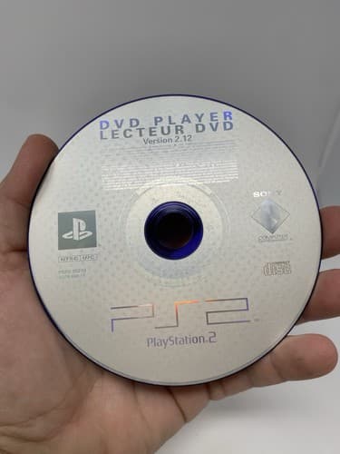 DVD Player Lecteur Version 2.12 PS2 Sony PlayStation 2 Install Disc Only — photo 2