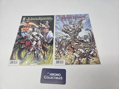 MAGE KNIGHT: STOLEN DESTINY #2 & 3 IDW 2002 JS CAMPBELL - Lot Of 2 Comics