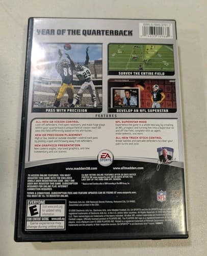 EA SPORTS Madden NFL 07 PC DVD-ROM American Football E 2006 Manual Included — photo 2