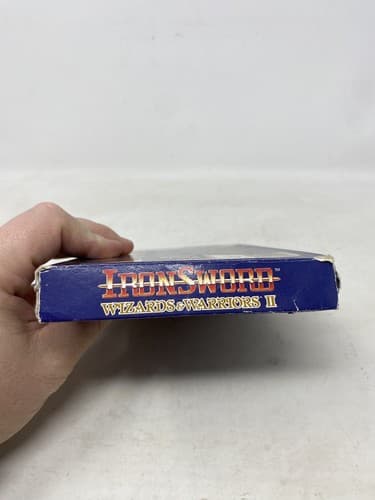 IronSword: Wizards & Warriors II (Nintendo Entertainment System, 1989) CIB — photo 3