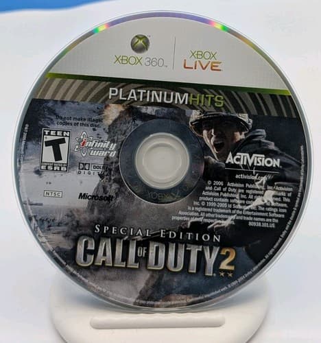 Call of Duty 2: Special Edition (Xbox 360) Platinum CIB with Bonus DVD & TESTED — photo 6