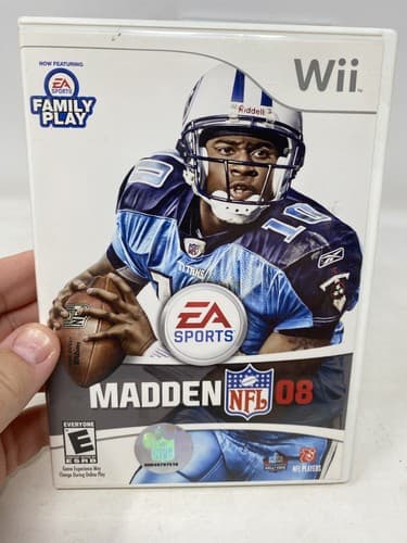 Nintendo Wii Video Game Lot Of 2 Games  Madden NFL 07 & 08 Ships Fast — photo 2