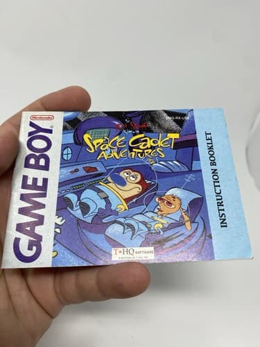 Ren & Stimpy Show: Space Cadet Adventures (Nintendo Game Boy, 1992) Manual Only — photo 3