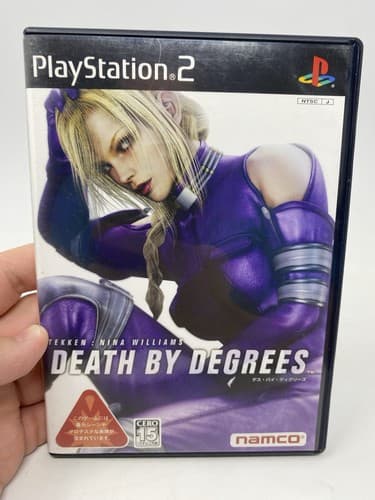 Namco Death By Degrees Nina Williams PS2 Game Used Authentic NTSCJ Rare