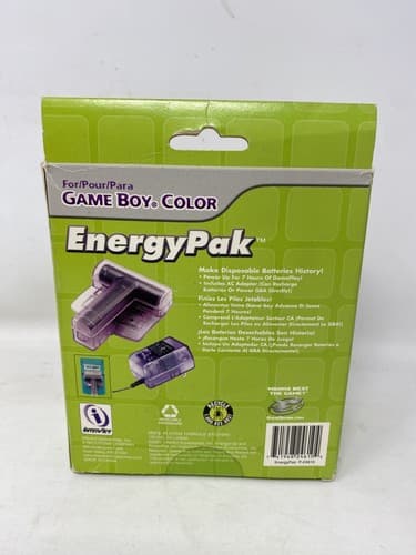 Power Pak / Energy Pak for Game Boy Color Complete CIB Authentic Ships Fast — photo 3