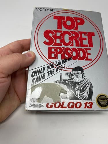 Golgo 13: Top Secret Episode (Nintendo Entertainment System, 1988) - CIB  — photo 2