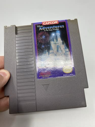 Disney Adventures In The Magic Kingdom (Nintendo NES Game, 1990) NES Tested — photo 5