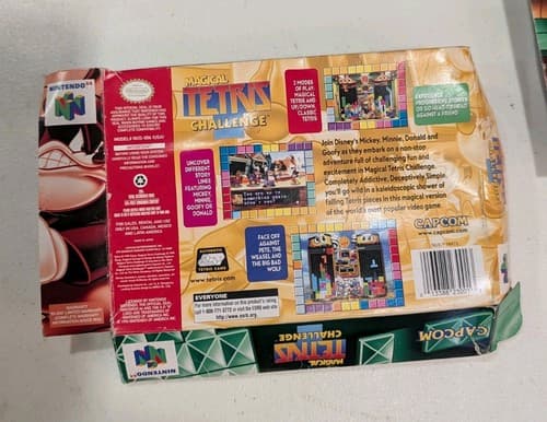 Magical Tetris Challenge Game, Manual & Rough Box N64 | Tested Working, Nintendo — photo 7