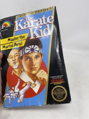 The Karate Kid (NES) Nintendo - Authentic CIB Complete Ships Fast RARE — photo 3