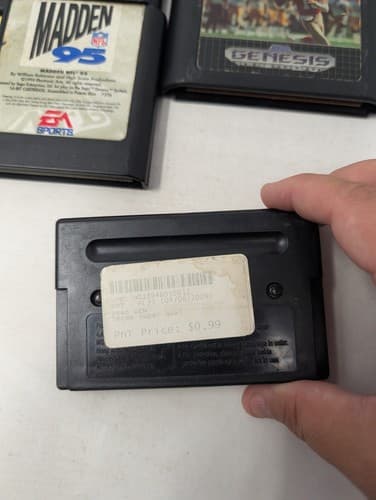 Lot Of 5 Sega Genesis Football Games - Tecmo, NFL — photo 4