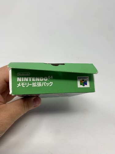 Official Nintendo 64 N64 Expansion Pak NUS-007 Japan Boxed w/ Removal Tool — photo 6