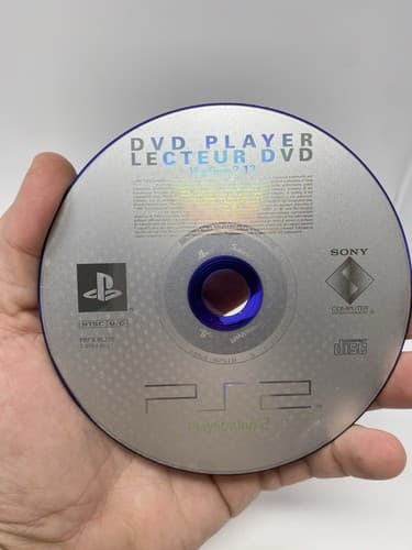 DVD Player Lecteur Version 2.12 PS2 Sony PlayStation 2 Install Disc Only
