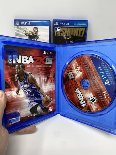 PS4 Sport Games Bundle Lot Of 4 Madden 15 The Show 17 NBA 2k15 UFC 3 Tested — photo 4