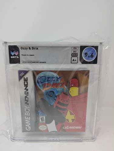 Ozzy & Drix GBA WATA 9.6 A+ Top Pop Gameboy Advance Brand New